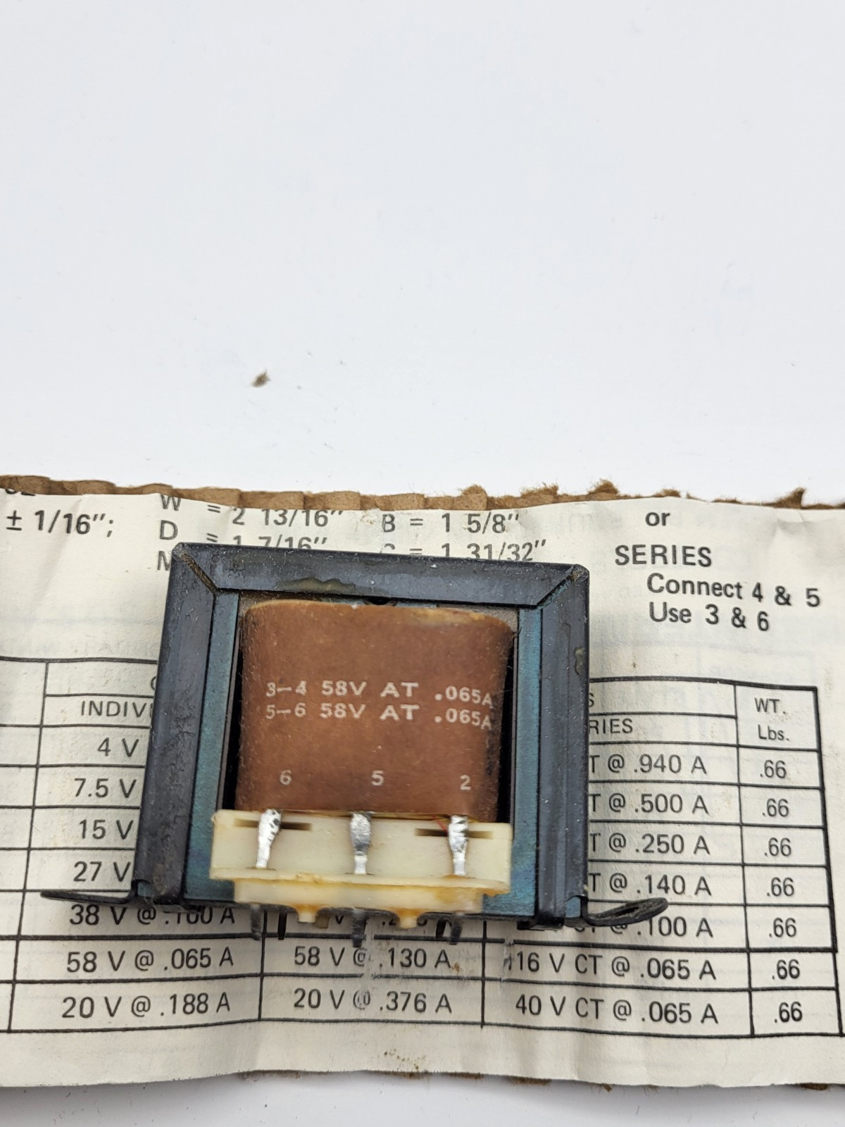 Stancor PPC-26 Transformer NOS Original box