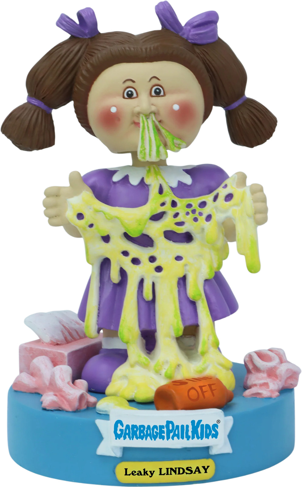 Leaky Lindsay Garbage Pail Kids Bobblehead