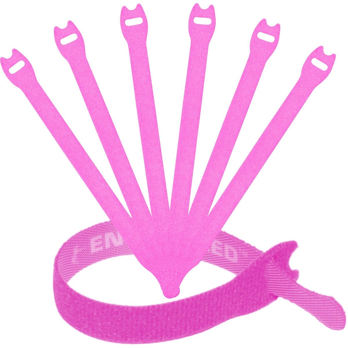 Reusable Cable Ties 1/2" x 8" for Cable Management and Organizing Cords - 30 ...