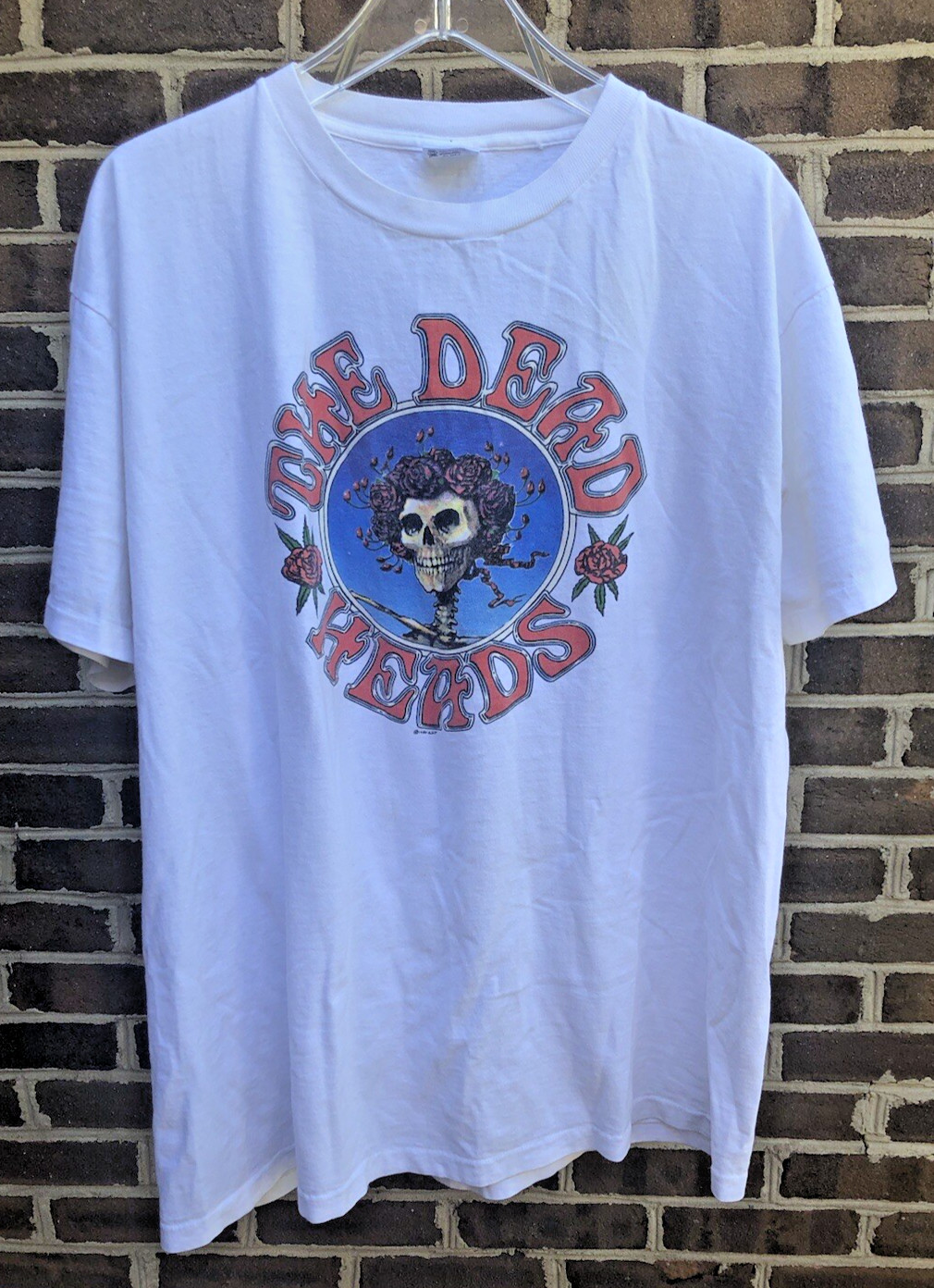 Grateful Dead Grateful Dead Heads 1980 Vintage Concert Shirt Jerry Garcia