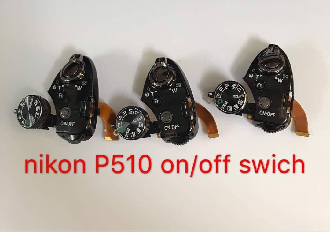 Zoom Component Shutter Button Zoom Button Dial Switch Board For Nikon P510 1PC