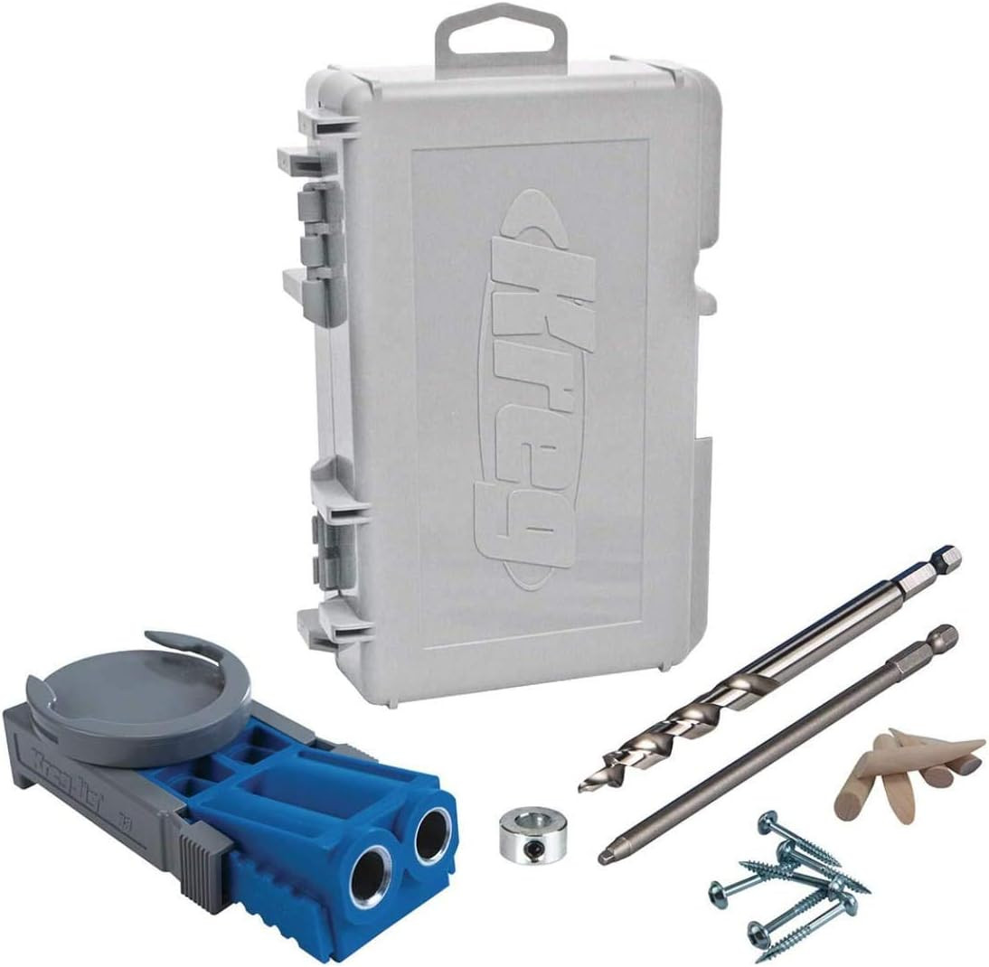 Kreg R3 Jr. Pocket-Hole Jig System - Portable & Easy to Use for Woodworking