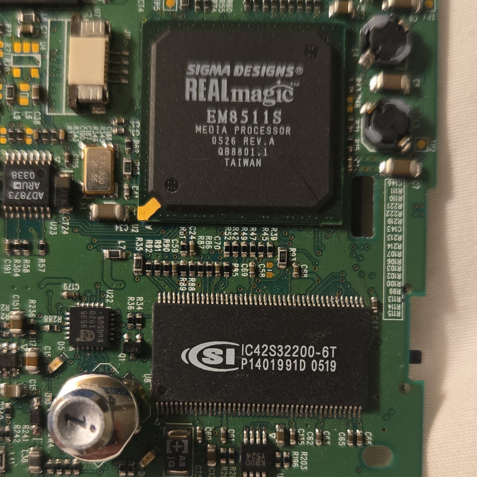 Sigma Designs REALmagic EM8511S Controller Card, Digital-Cube I2S_V1.1