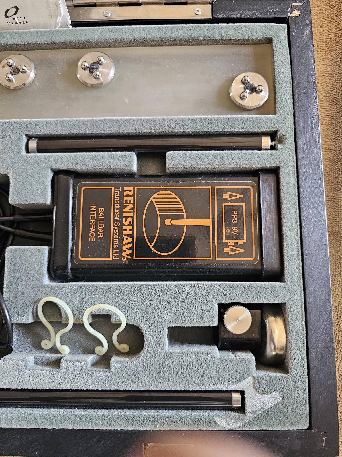 Renishaw QC10 Ballbar System Kit Calibrator Interface Case Manual Software