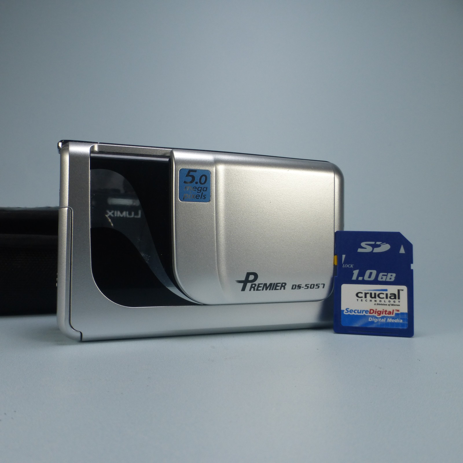Premier DS-5057 5.0MP Compact Digital Camera Silver Tested