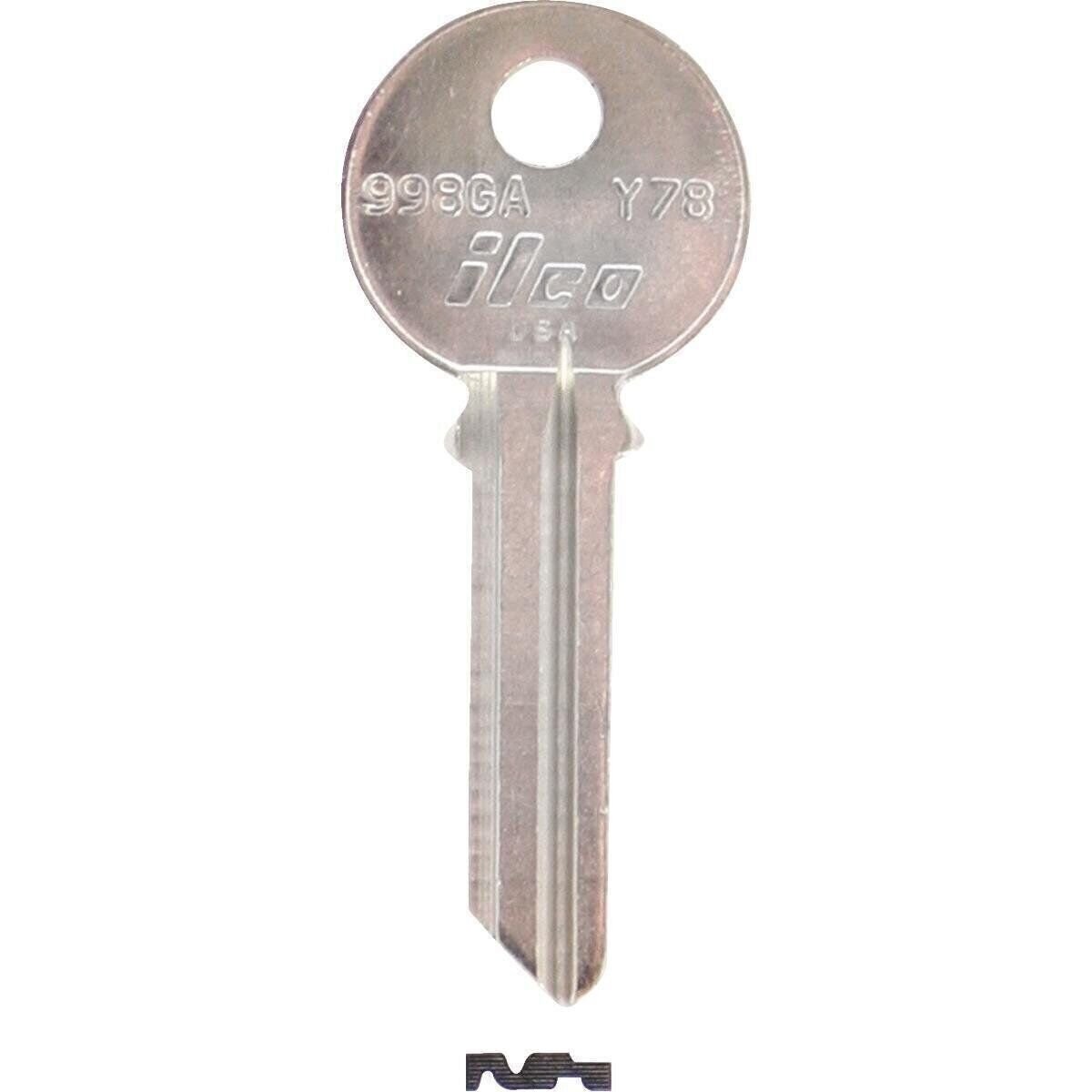 ILCO Y78 Yale Door Key