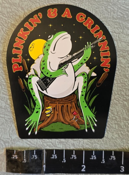 Magpul Frog Plinkin' and Grinin' Firearms Vinyl Decal Sticker Shot Show 2026