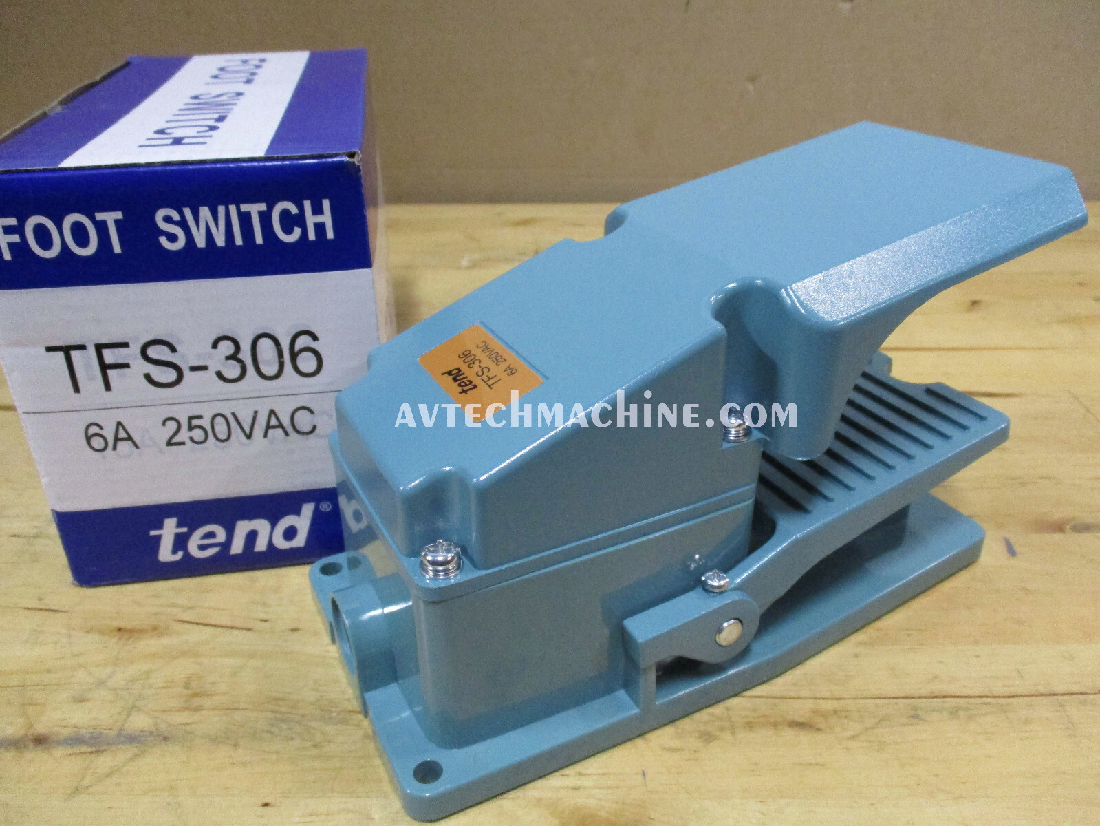 TFS-306 Tend Foot Pedal Switch Standard Type Alternate Action