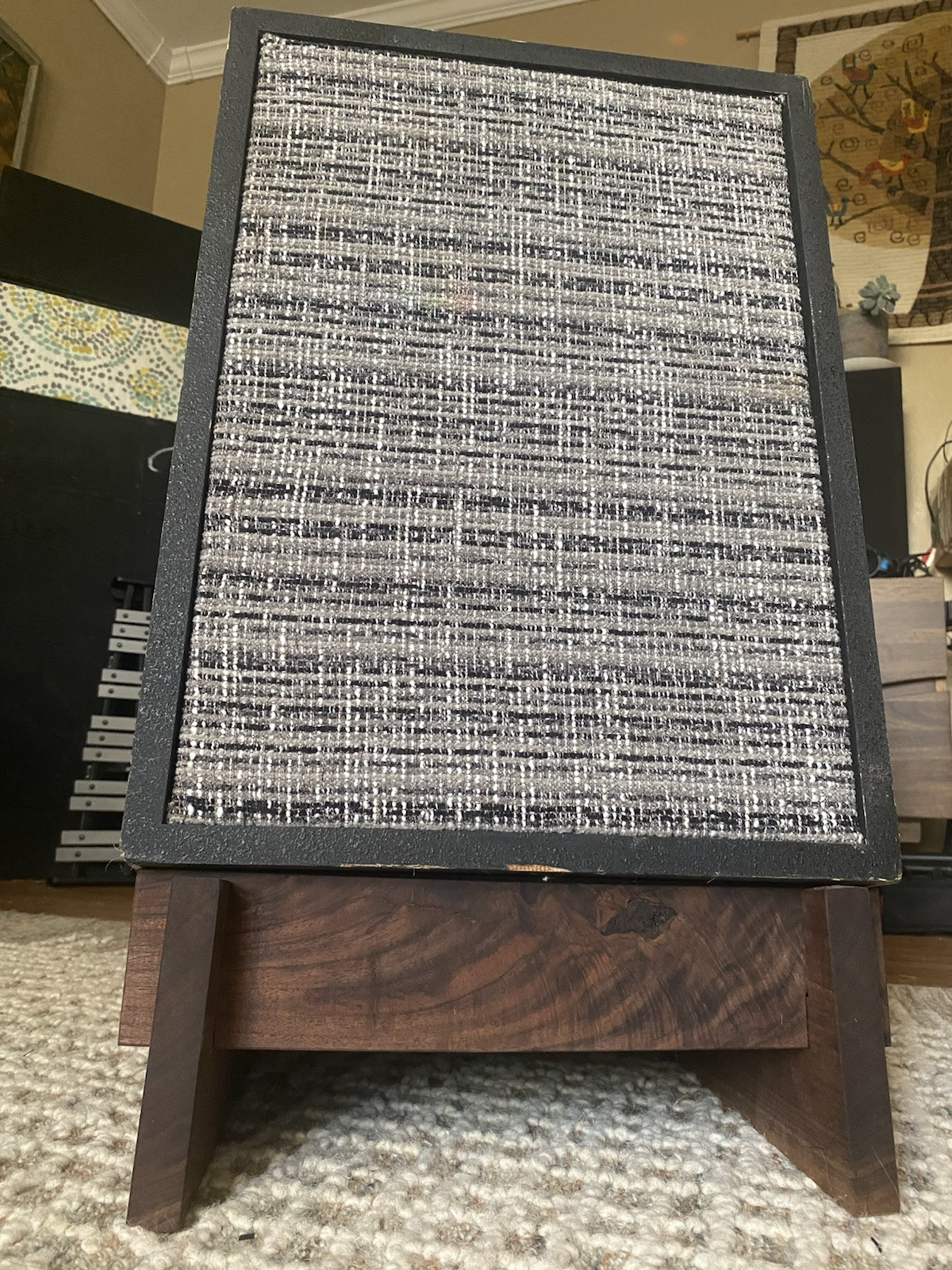 Klipsch JBL Marantz McIntosh Solid Walnut Speaker Stands ASSEMBLED VERSION