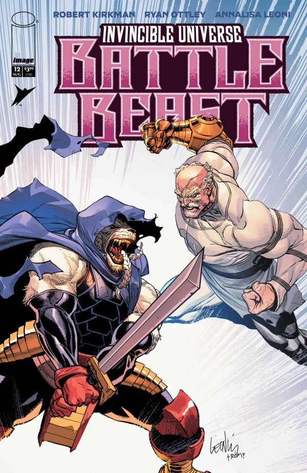 Invincible Universe Battle Beast #12 CVR B Leinil Yu VAR Pre Order 8/19/26 Image