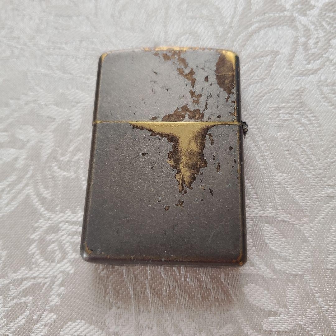 Hope Zippo lighter, 2000 model, antique brass