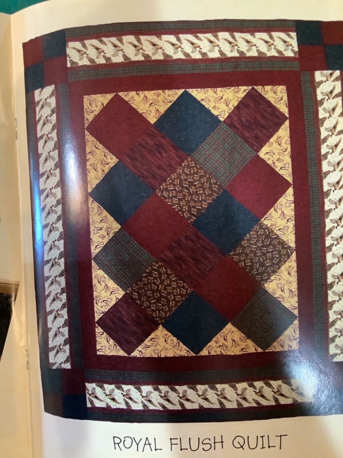 Pheasant Ridge quilt book by Debbie Field