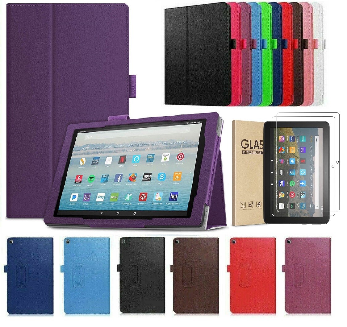 For Amazon Fire Max 11" / HD 10.1" / HD 8" / Fire 7" Tablet Case / Glass Film