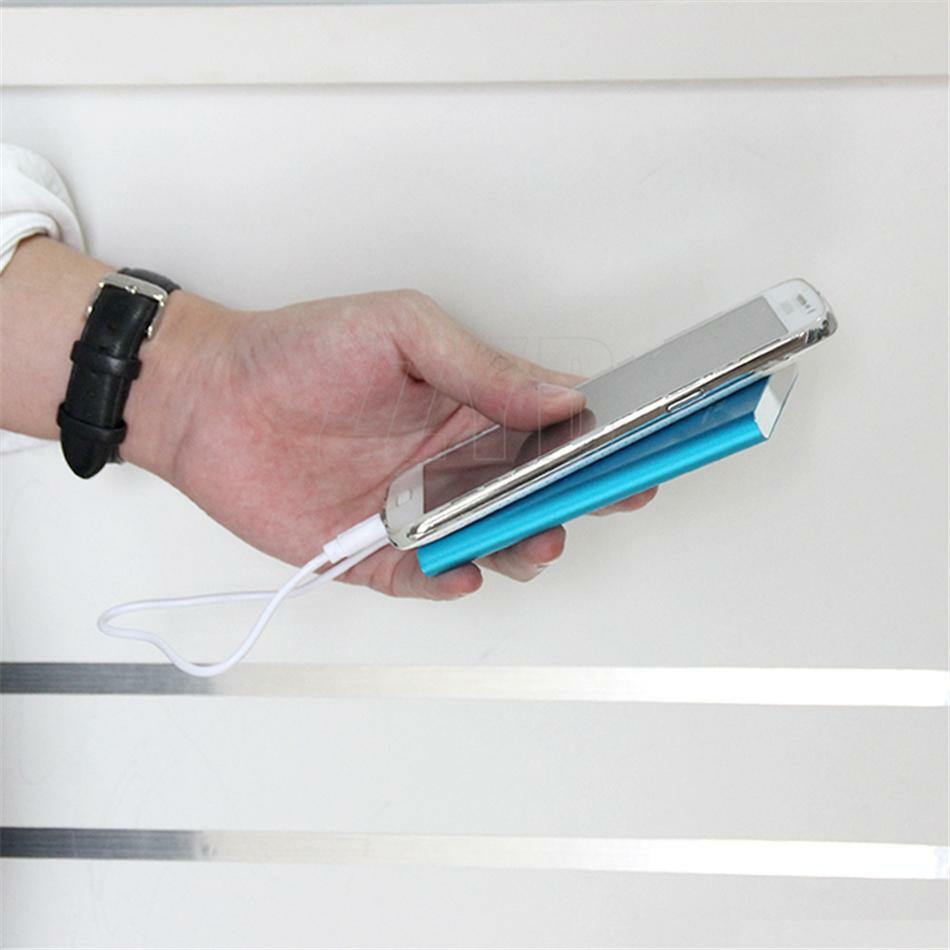 Black-Ultra-thin 10000mAh Portable External Battery Charging Power Bank
