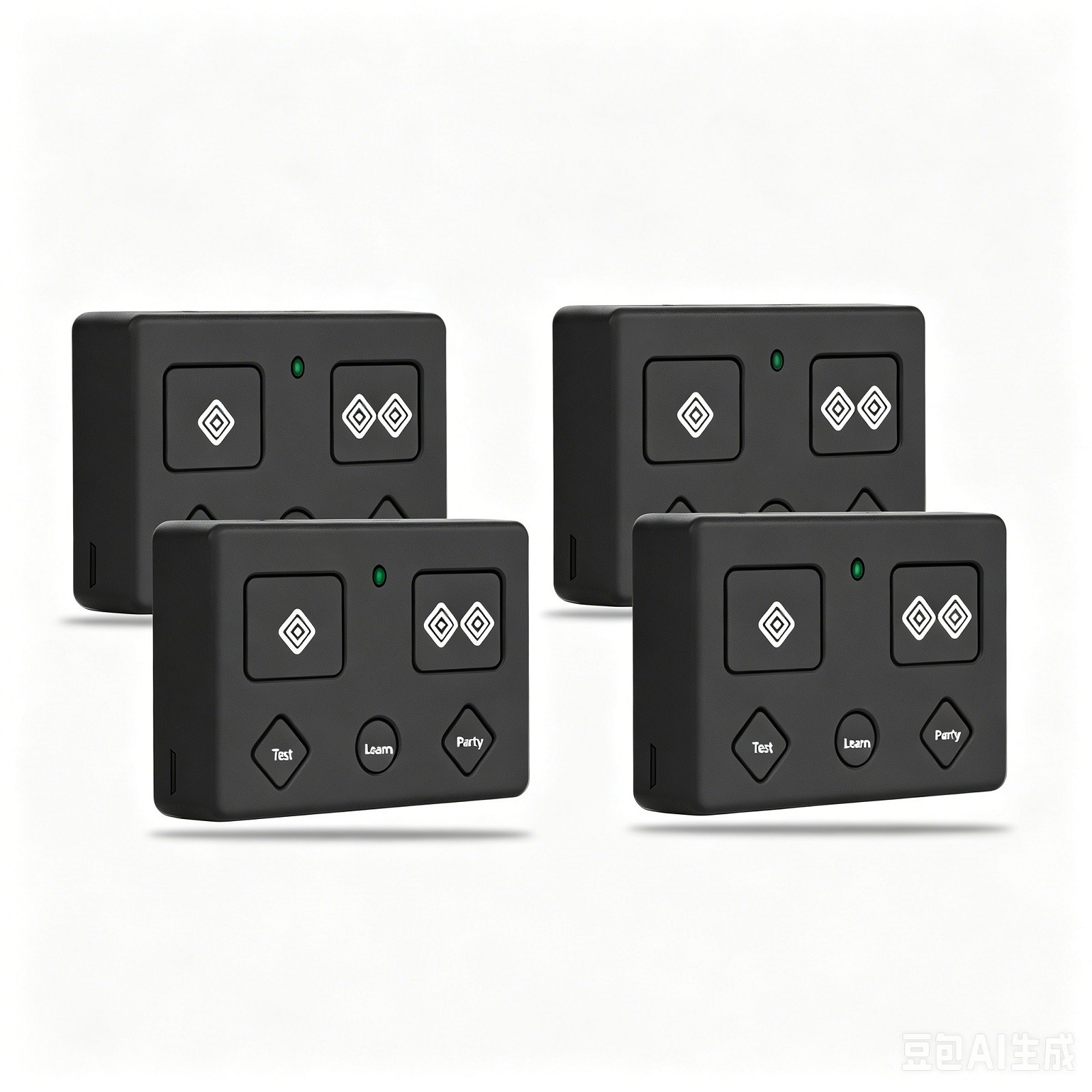 4pack AXP1 AXS1 for Ghost Controls Remote, 5-button Ghost Gate Opener Remote