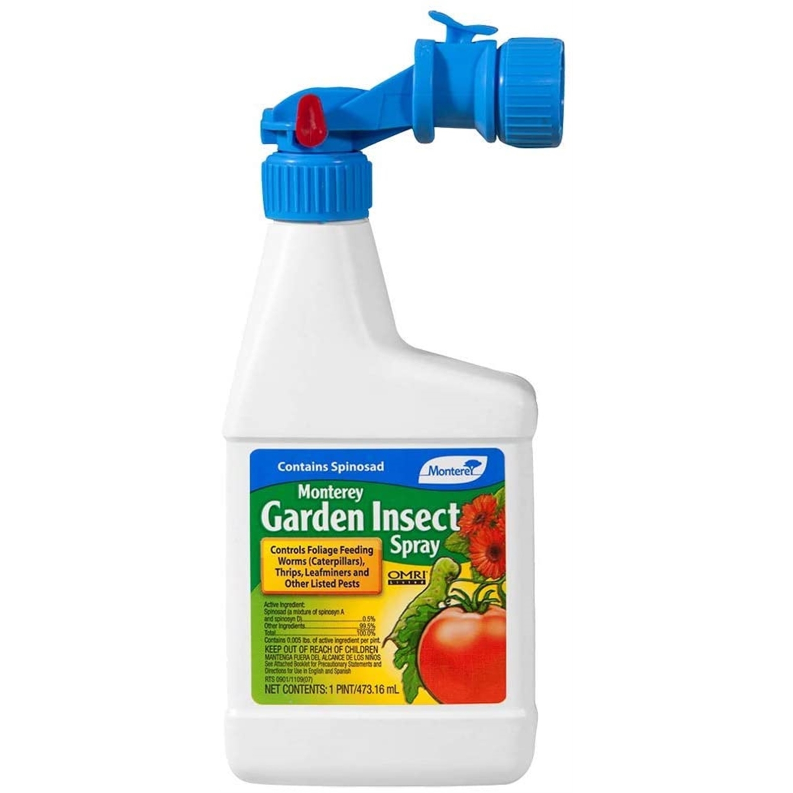 Monterey LG6130 Garden Insect Spray, Insecticide & Pesticide with Spinosad, 16 o