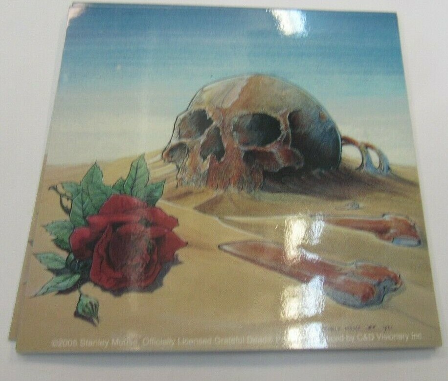 GRATEFUL DEAD STICKER NEW 2005  OOP RARE COLLECTIBLE GARCIA