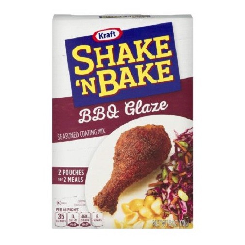 Shake'n Bake BBQ Glaze Seasoned Coating Mix