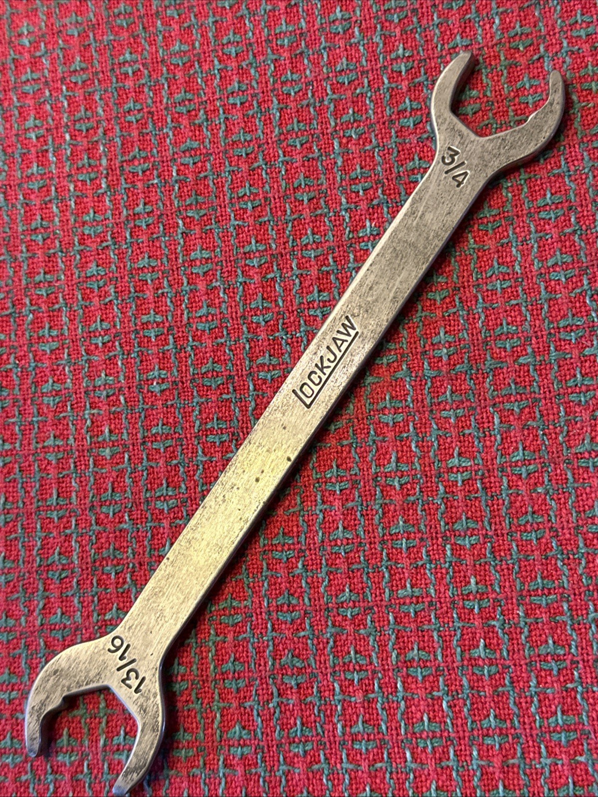 Lock-Jaw 3/4 13/16 Stainless Steel Wrench  USA 🇺🇸