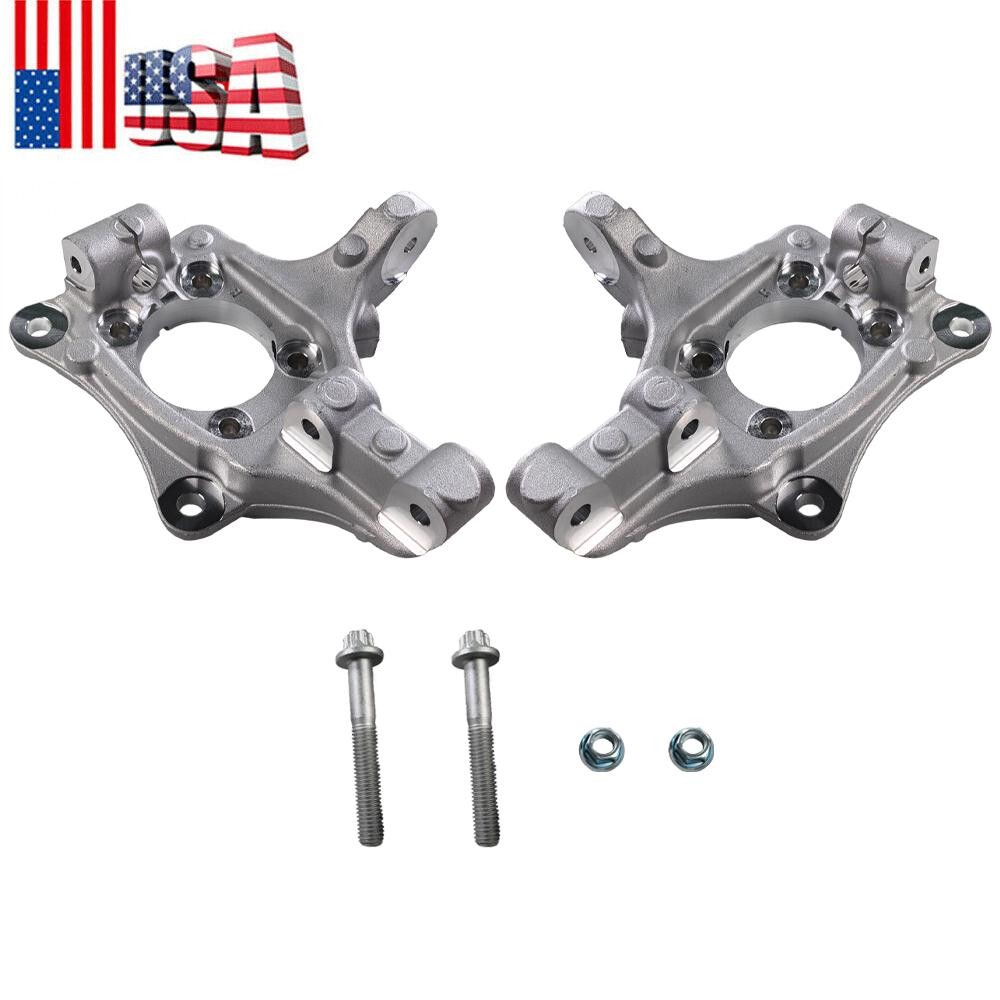 Pair Front Steering Knuckle For 2017-2026 Jeep Compass L4 2.4L 2.0L Left Right