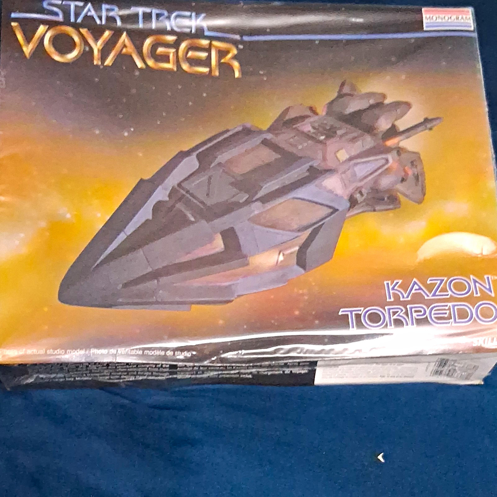 Monogram Star Trek Voyager Kazon Torpedo Spacecraft Unassembled Model Kit