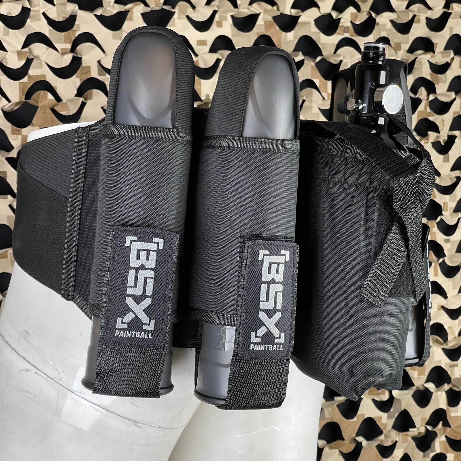 NEW BSX 4+1 Paintball Harness - Black