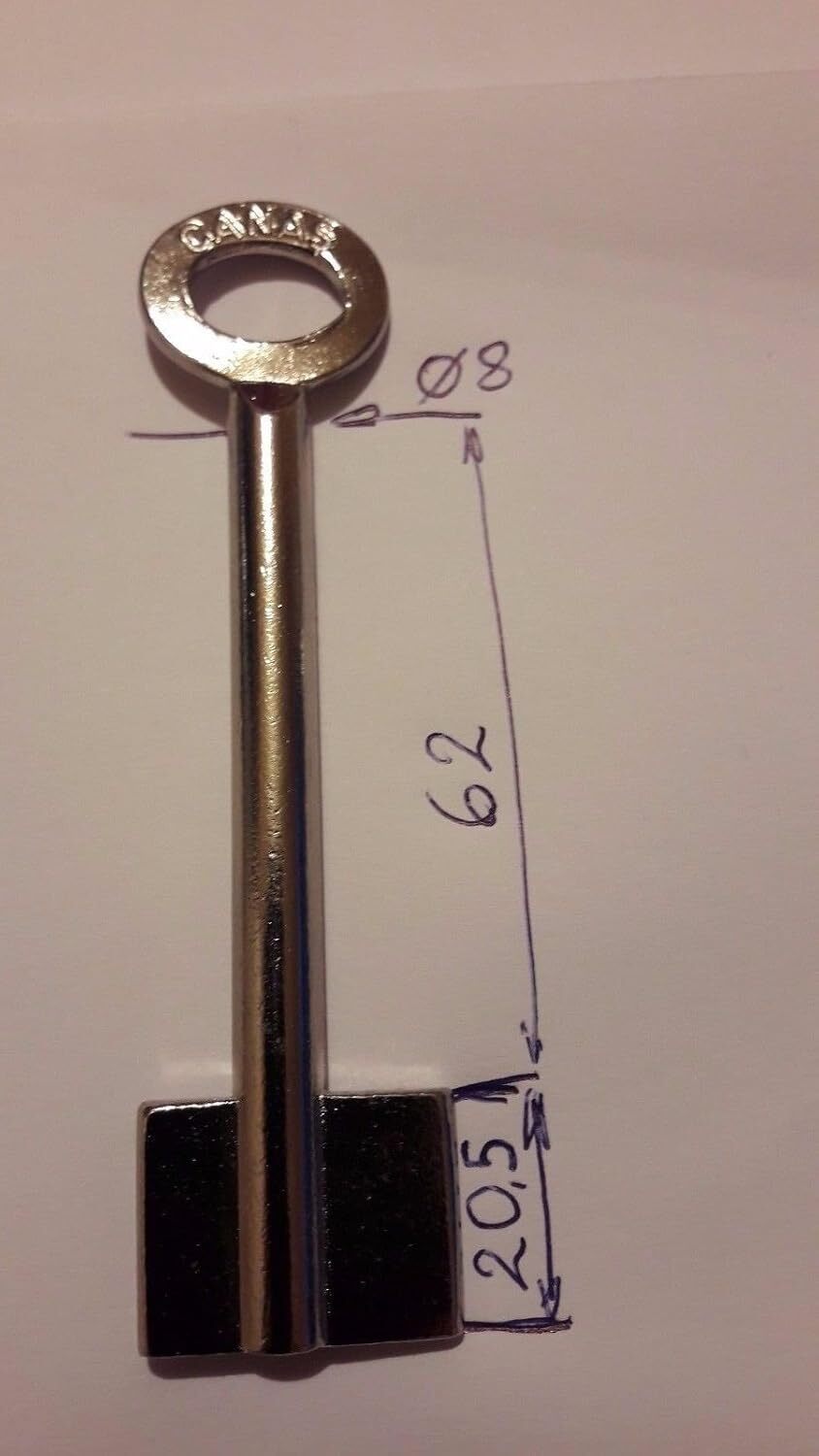 SMSK2D /Safe Key blank
