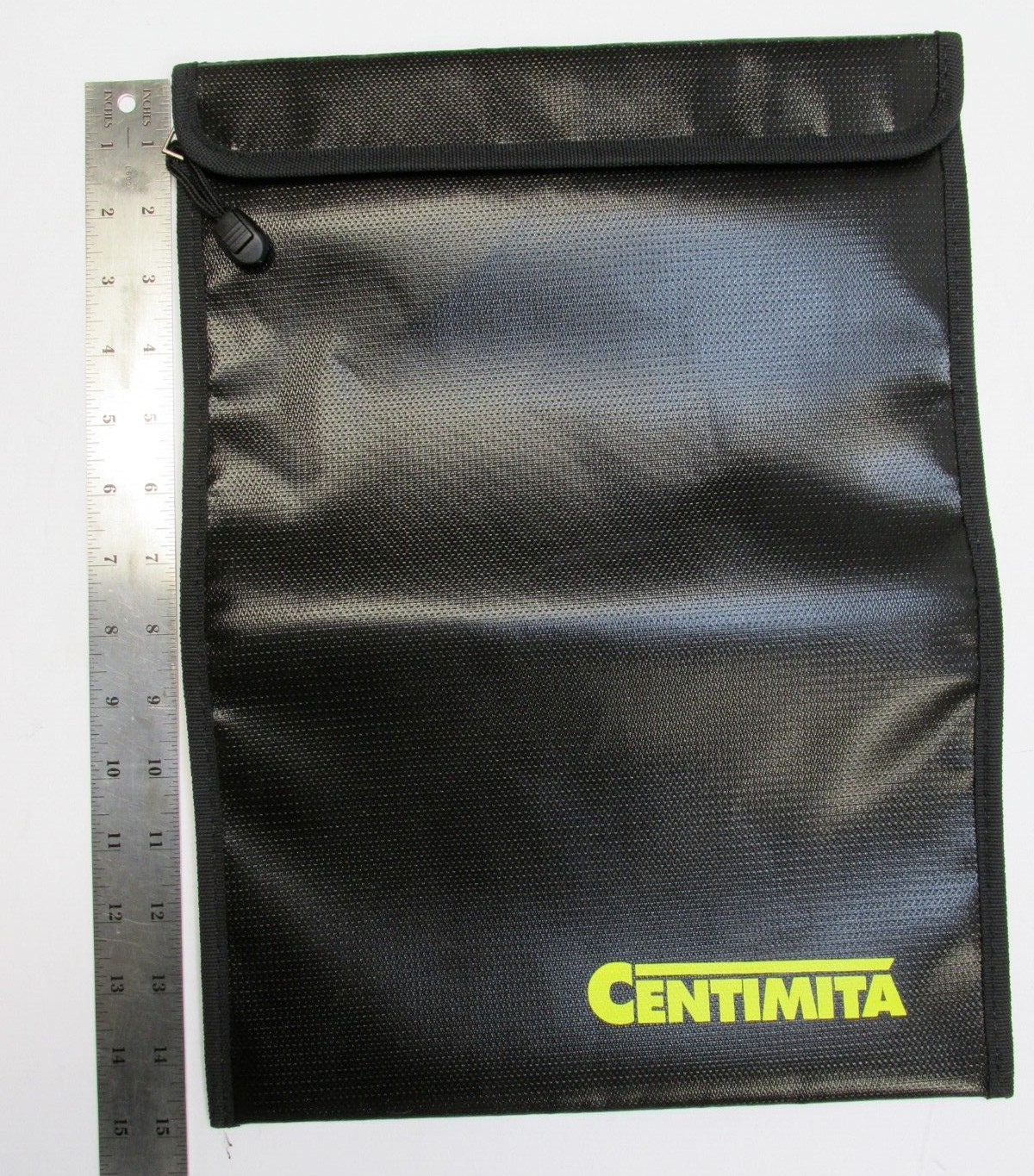 Lot of 2 Centimita Fireproof, Waterproof Safe Document/Money Pouch 15"x11"