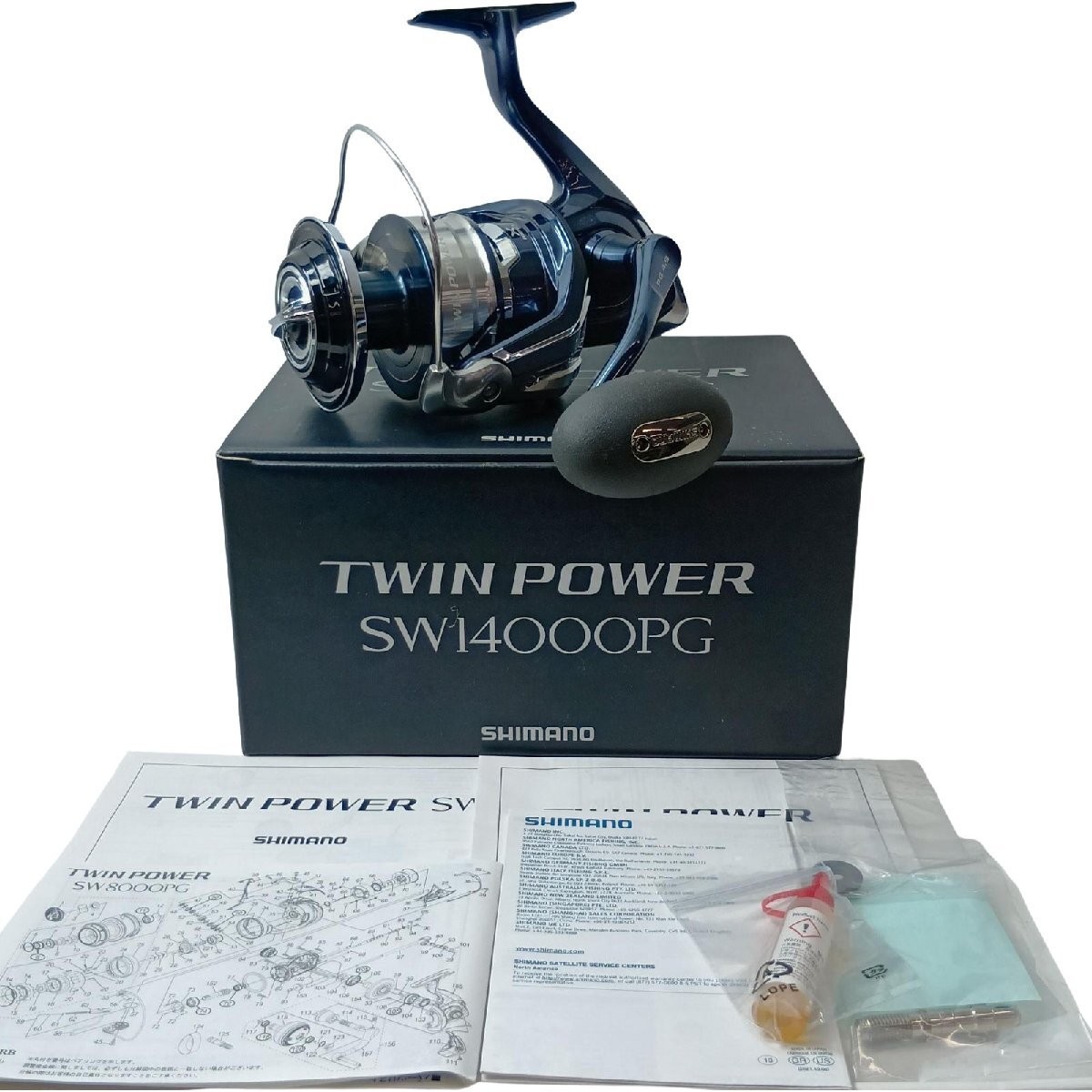SHIMANO 21 Power SW 14000PG Baitcasting Spinning Reel 04351 Fishing Reel