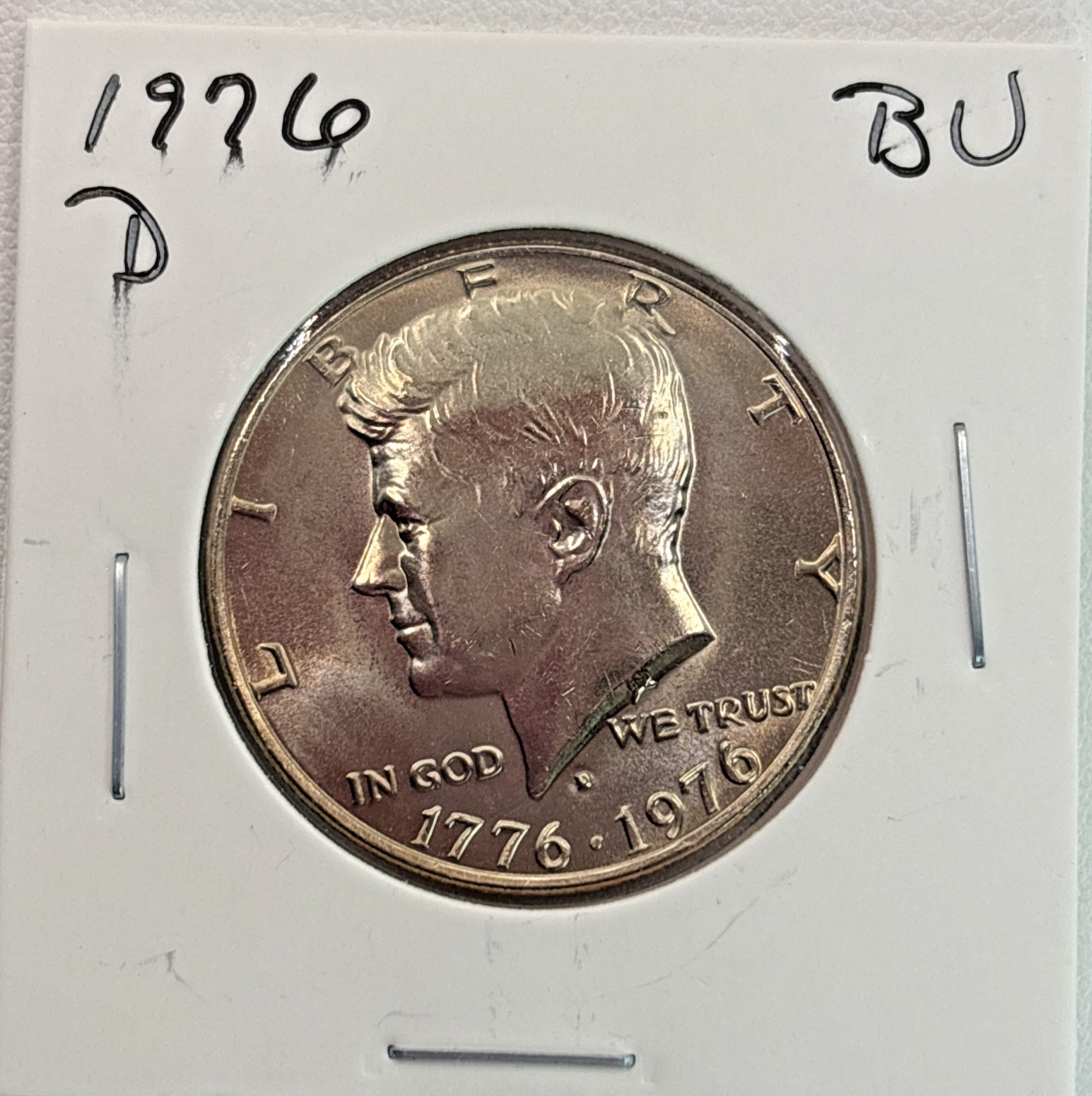 1976-D Bicentennial Kennedy Half Dollar BU (Brilliant Uncirculated) Denver Mint