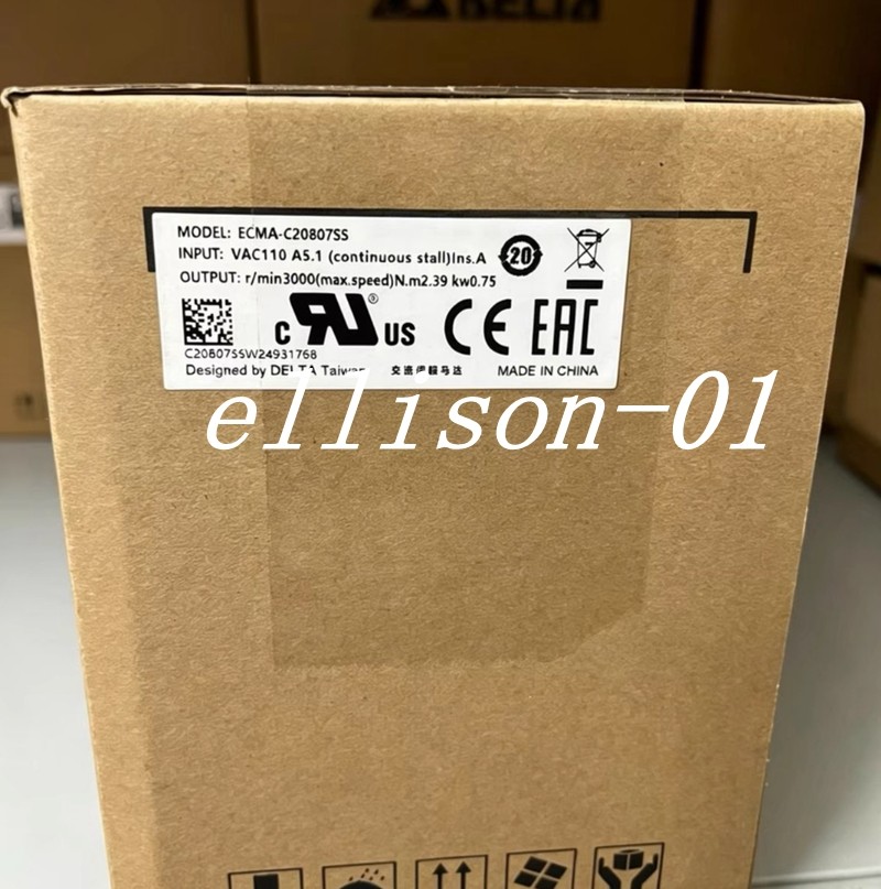 1PC New DELTA AC Servo Motor ECMA-C20807SS