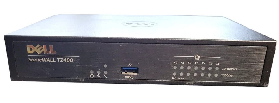 Dell SonicWALL TZ400 APL28-0B4 Firewall Network Security Appliance - TESTED!!