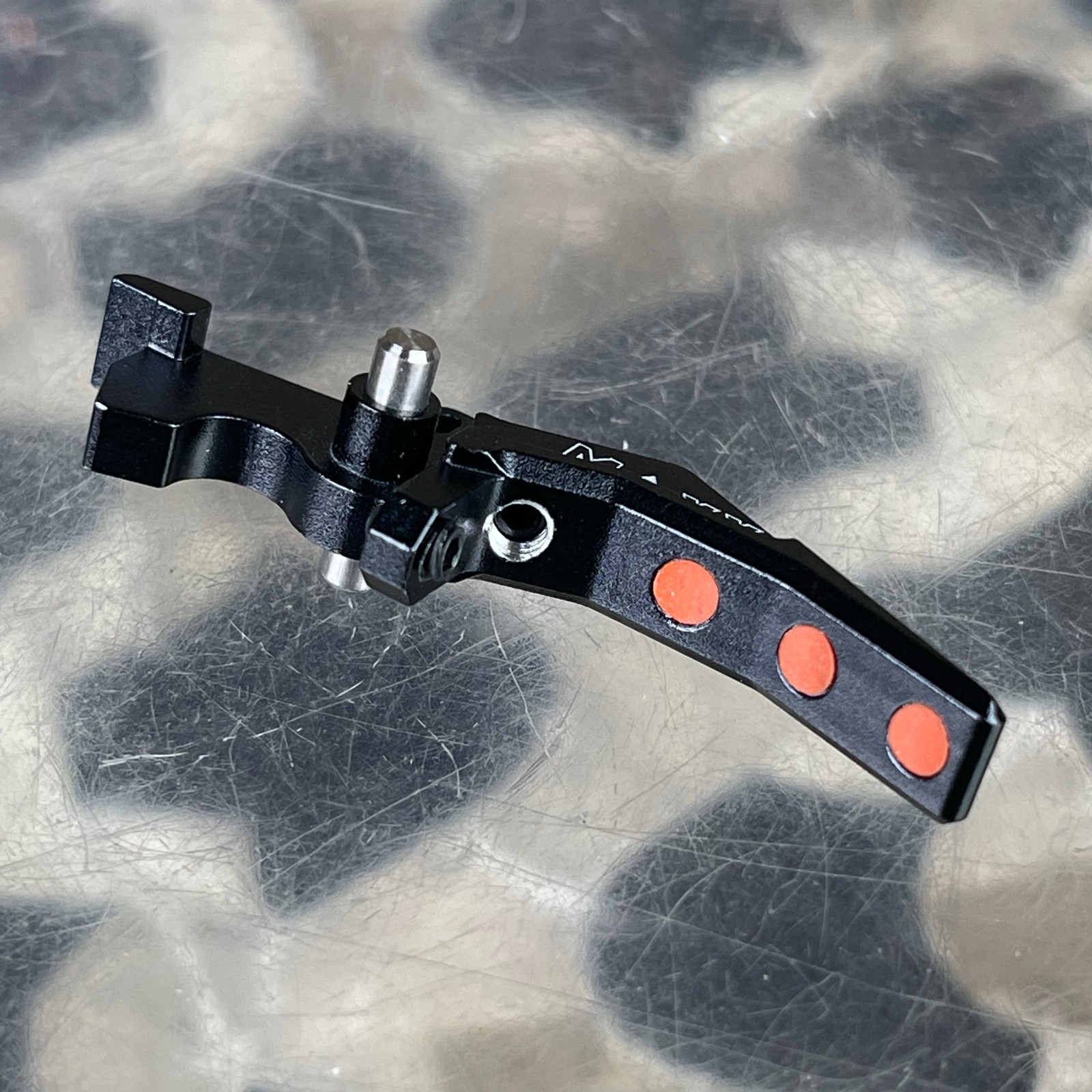 Maxx Model CNC Aluminum Advanced Speed Trigger Style B - Black (MX-TRG002SBB)