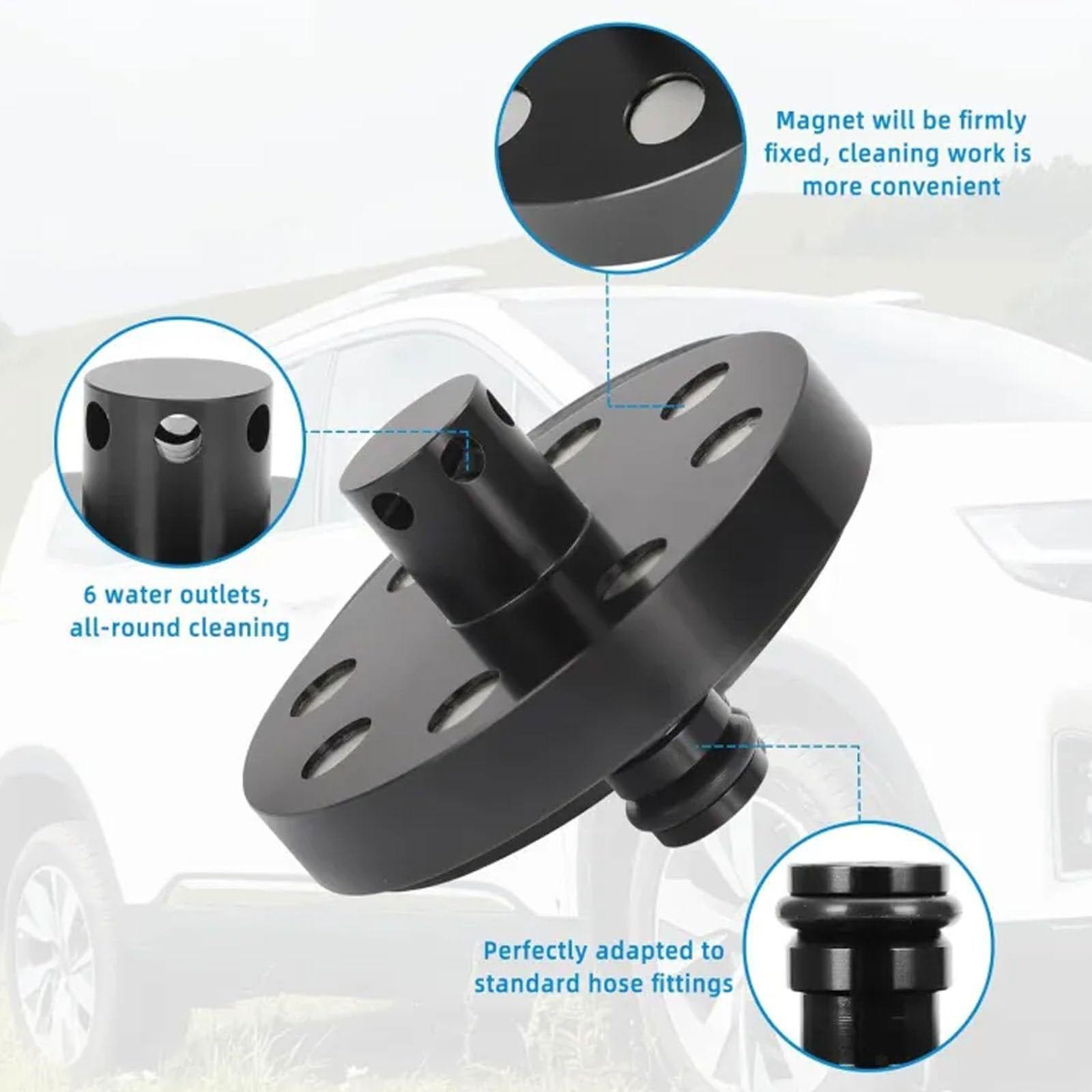 O Ring Chassis Cleaner Undercarriage Cleaner Frame Flusher