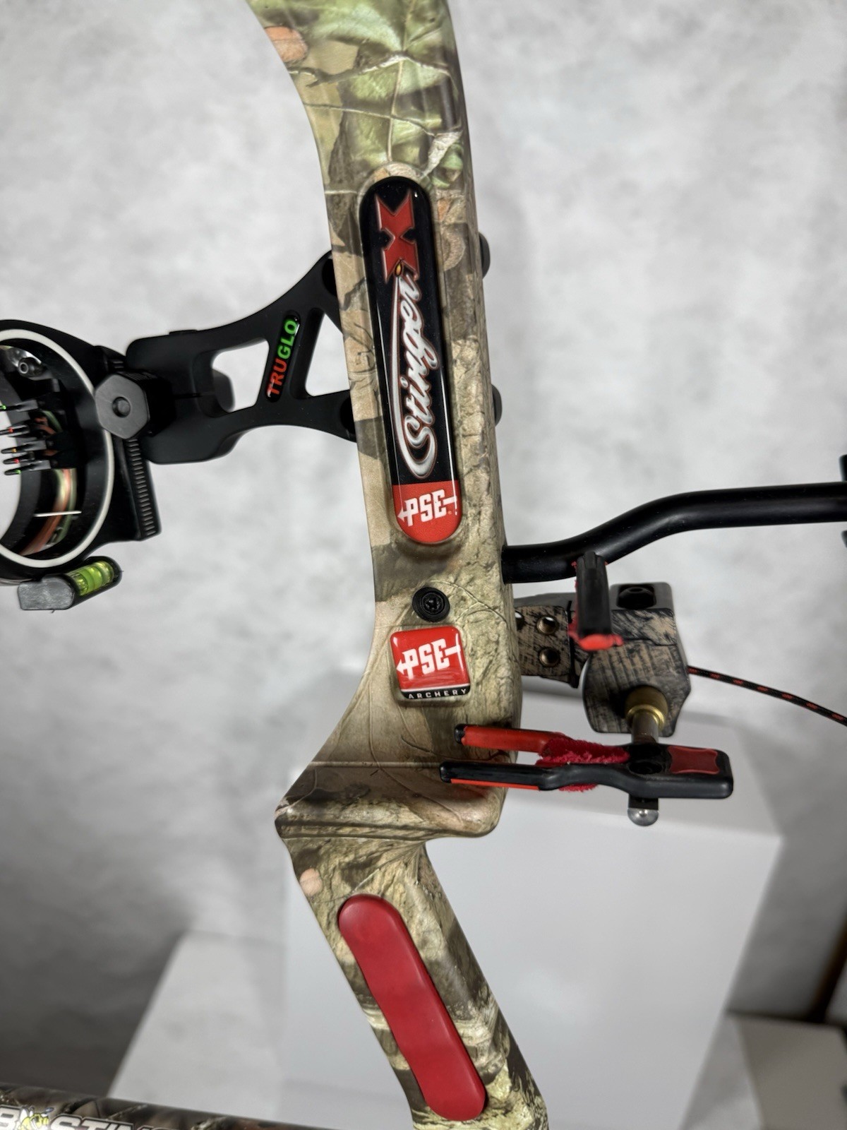 PSE Stinger X Compound Bow With 8" Bee Stinger Stabilizer