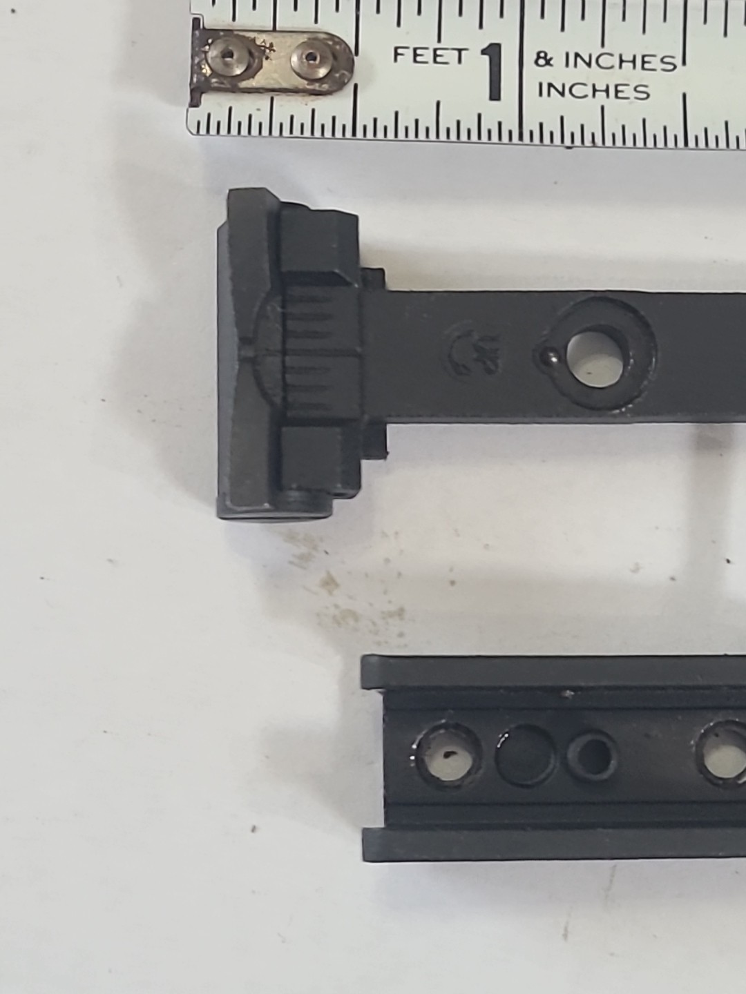 Nice T/C New Englander Rear Sight Assembly .50 Cal Muzzleloader Thompson Center