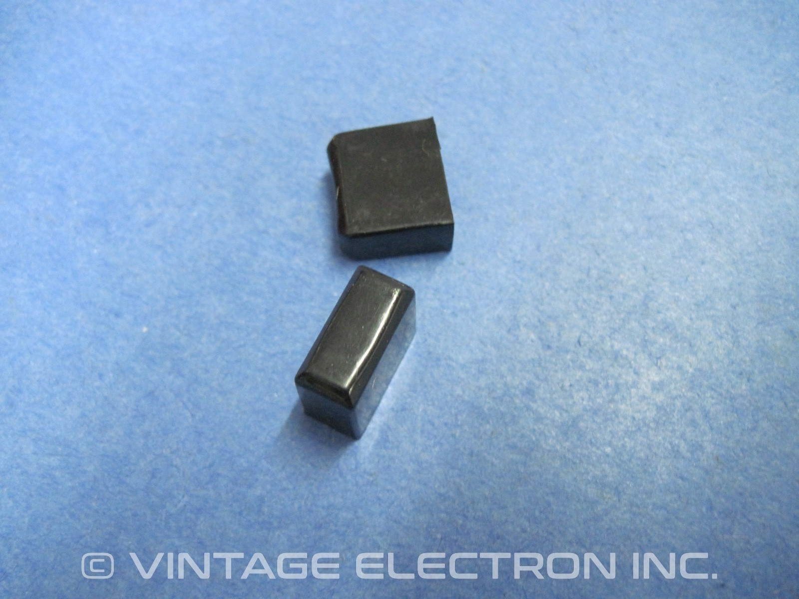(2) NEW Rectangular Pushbutton (Button) Caps: Kie, E-Switch, Schadow, C&K, etc