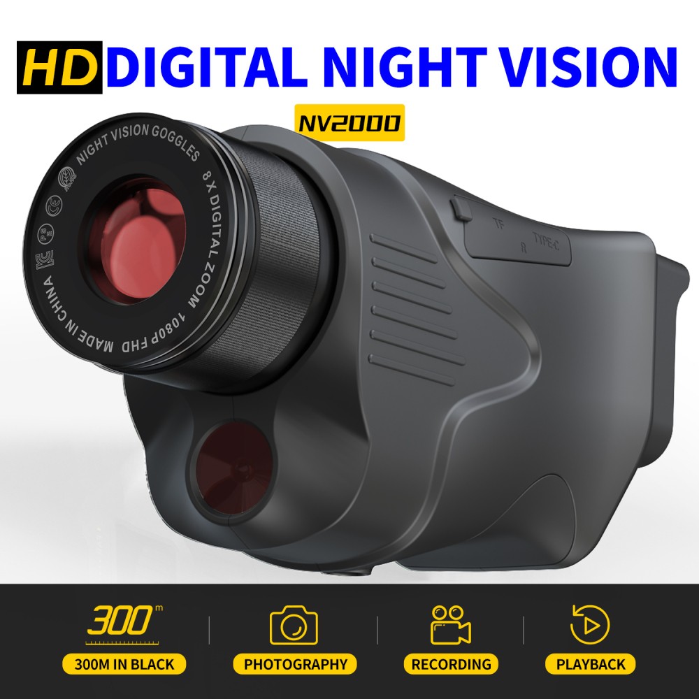 Monocular Night Vision Device, Hunting Rangefinder, Golf Rangefinder，best gift