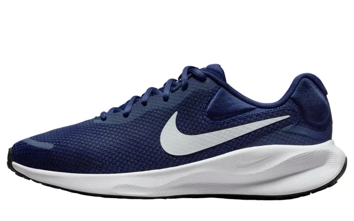 Nike Revolution 7 Midnight Navy White FB2207-400 Men's Running Shoes Multi Size