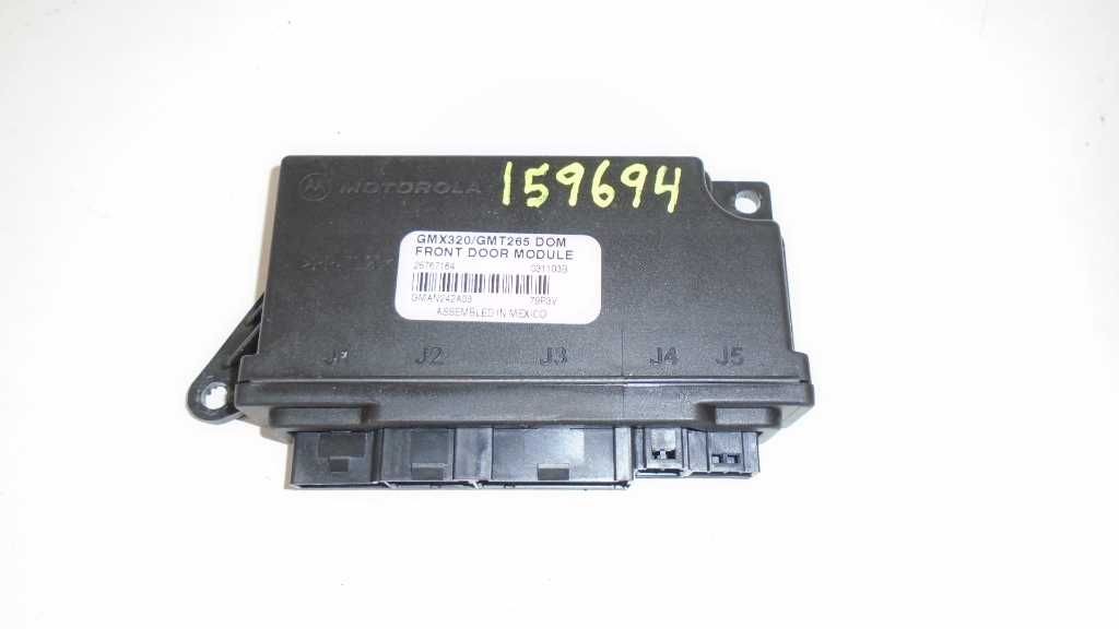 04 CADILLAC CTS MULTIFUNCTION FRONT DOOR MOD 25767164  569150