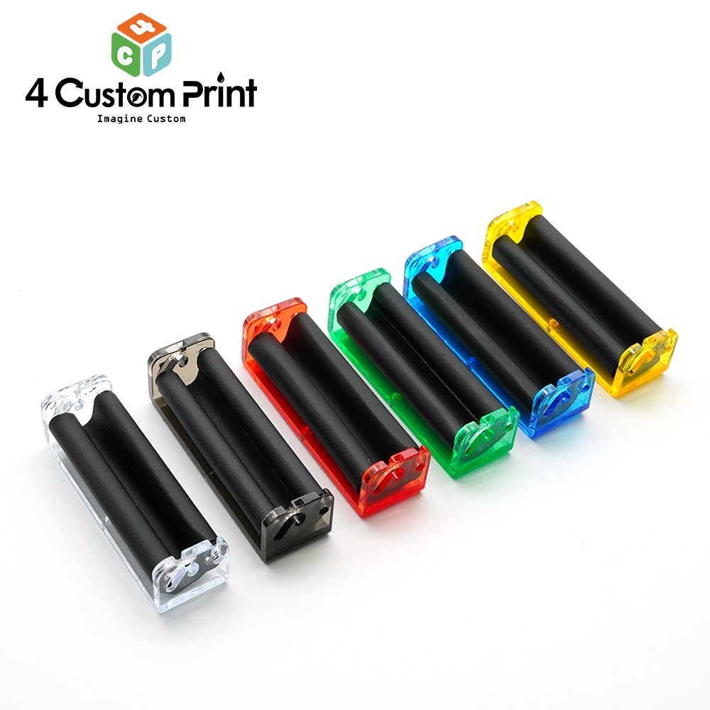 78mm Plastic Easy Handroll Cigarette Rolling Tobacco Machine Random Color