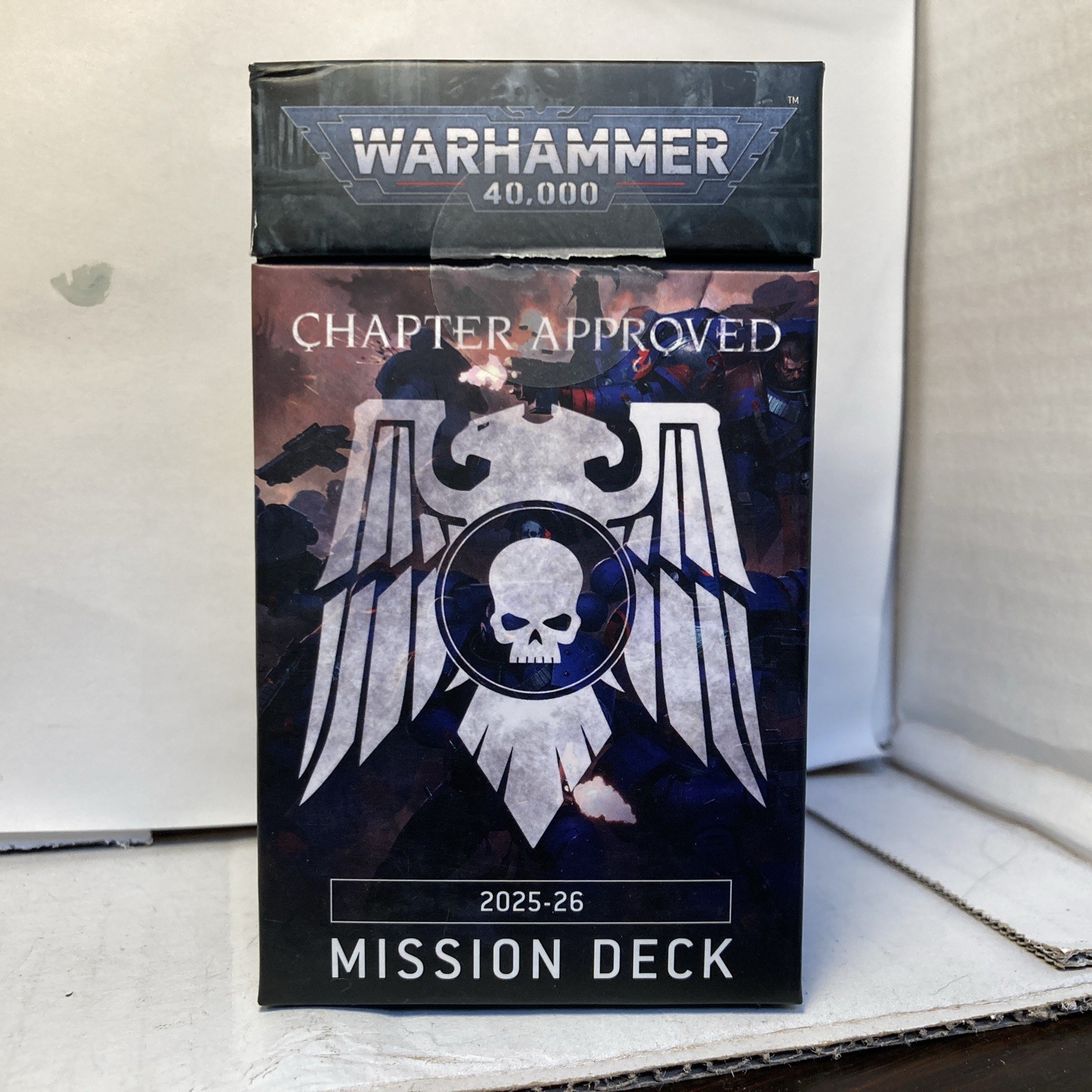 Warhammer 40K Chapter Approved 2025-26 Mission Deck English (10th Ed) used
