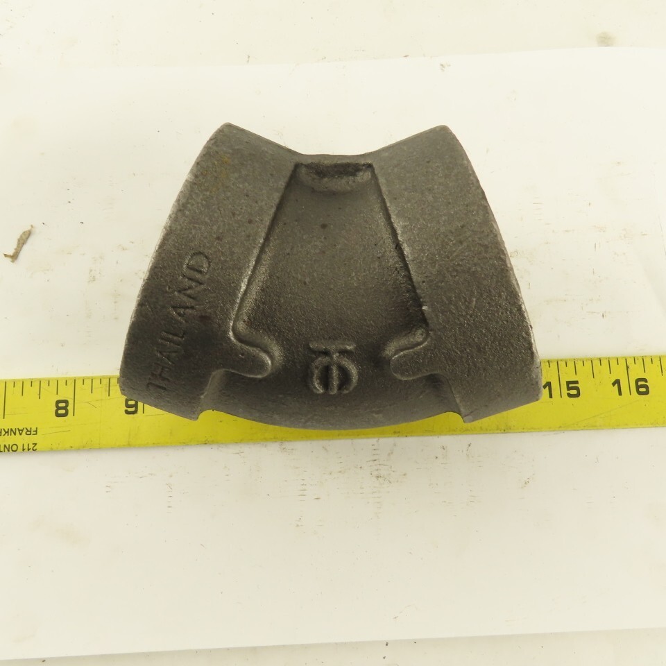 2" NPT Class 300 Malleable Iron 45-¦ Elbow Black Pipe Fitting