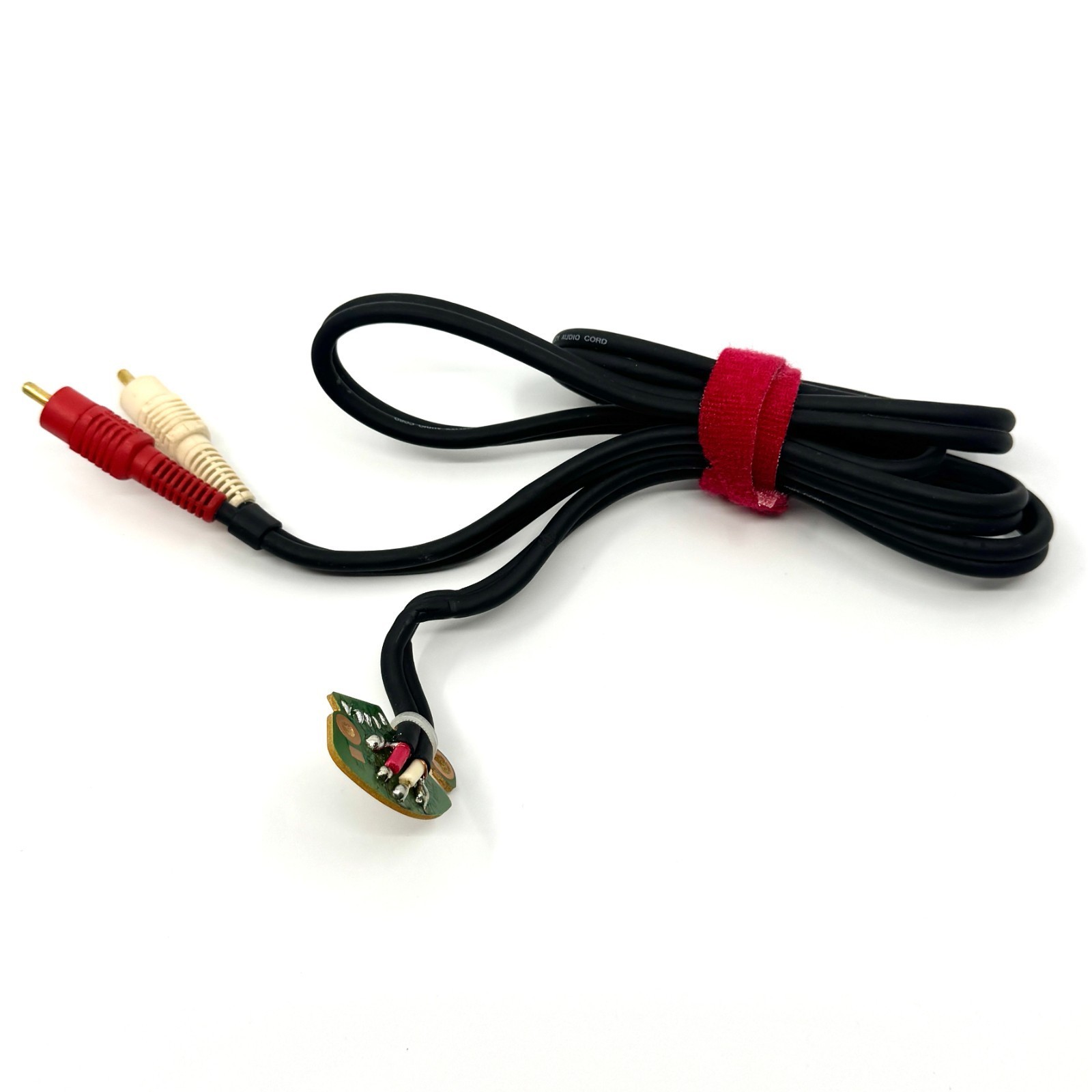 OEM Technics 1200 / 1210  High Fidelity Gold RCA Audio Cables  w/ PCB M5G TESTED
