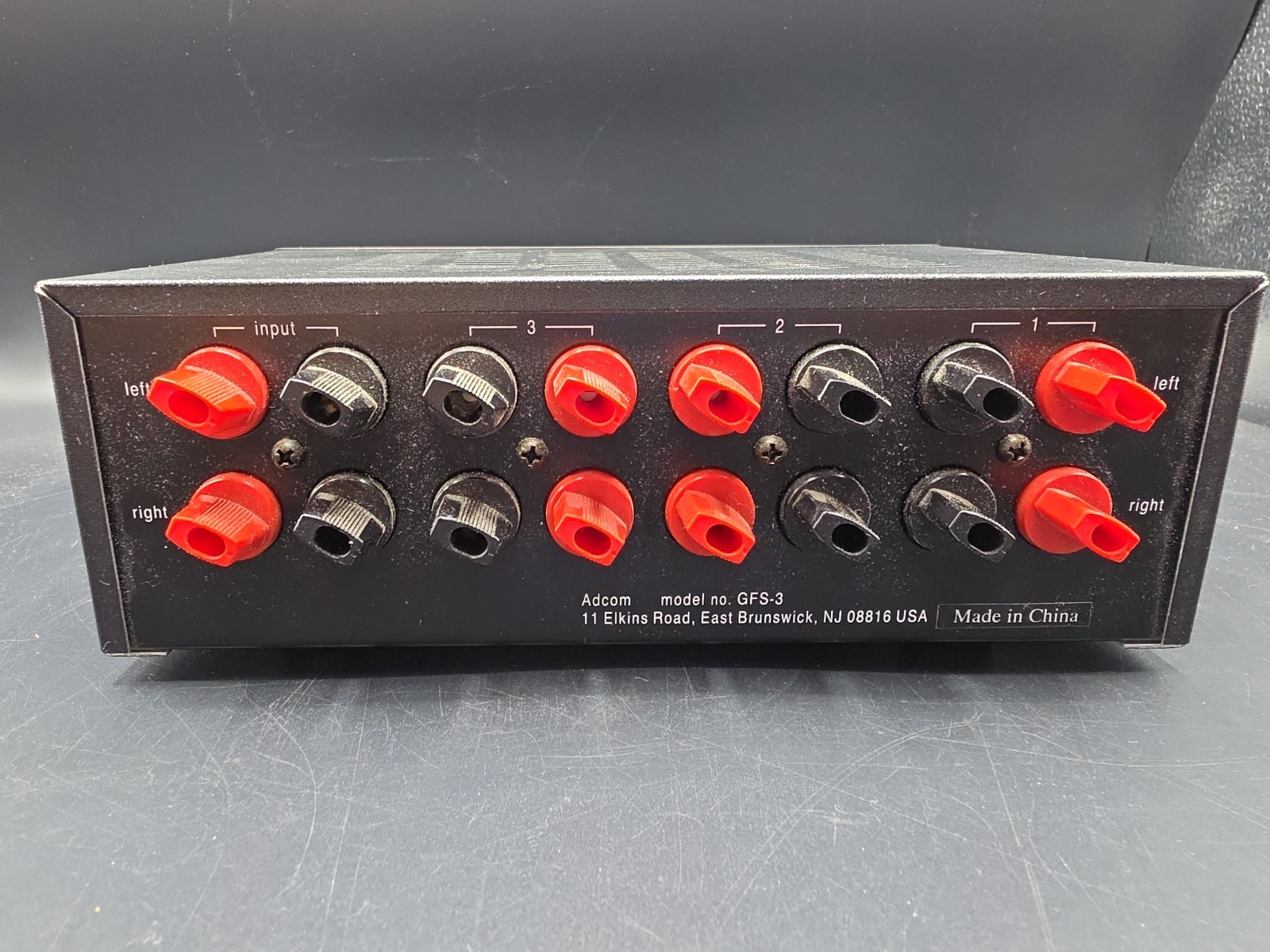 ADCOM Model GFS-3 Speaker Selector Switch 3-Zone