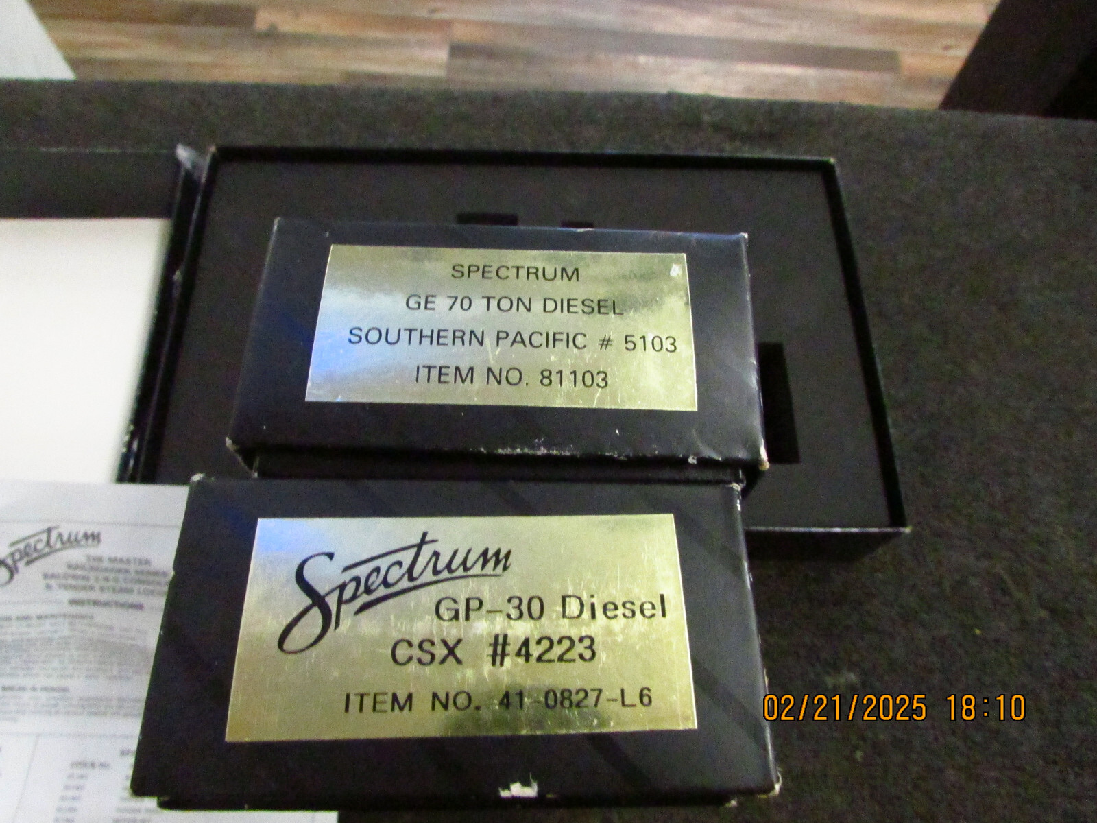Spectrum The Master Railroader Series From Bachmann 11415 & 2 EXTREA PIECES