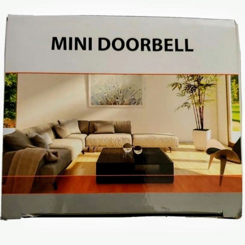 Mini Security Smart WiFi Doorbell Intercom Video Camera Door Ring Bell Chime
