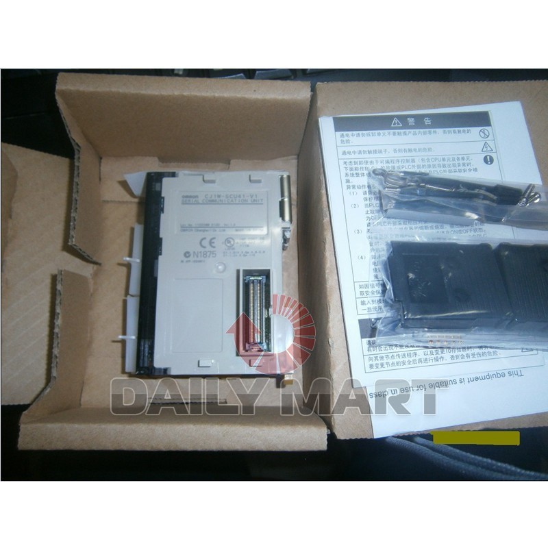 OMRON CJ1W-SCU41-V1 Serial Communication Unit Original New in Box NIB Free Ship