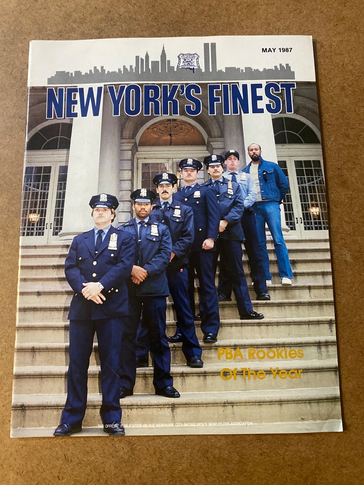 NY’S Finest Police Magazines Rare 1987 Excellent Condition