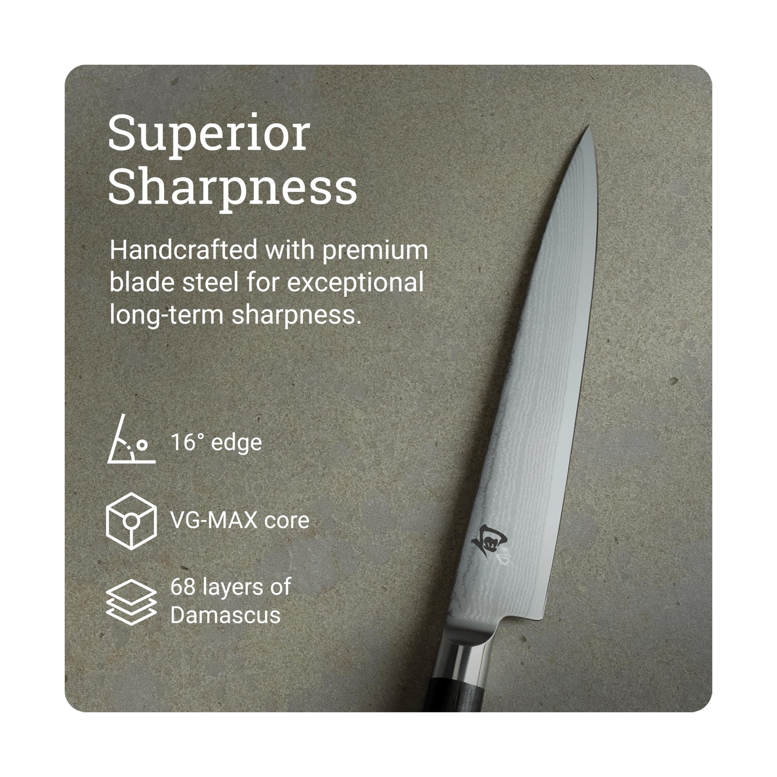 Shun Classic 6" Utility Knife Black 6"
